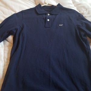 Vineyard Vines Long Sleeve Navy Polo EUC